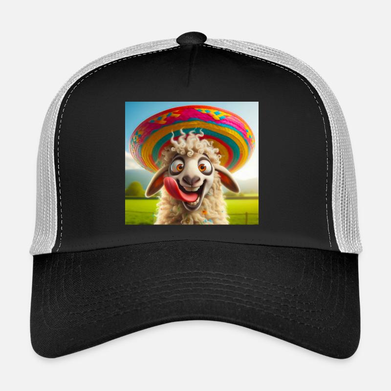 Mouton au sombrero Casquette trucker 