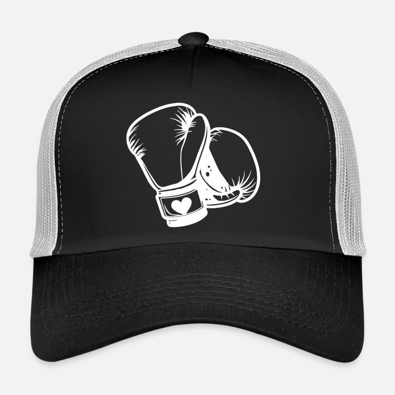 Boxhandschuhe Skizze Trucker Cap