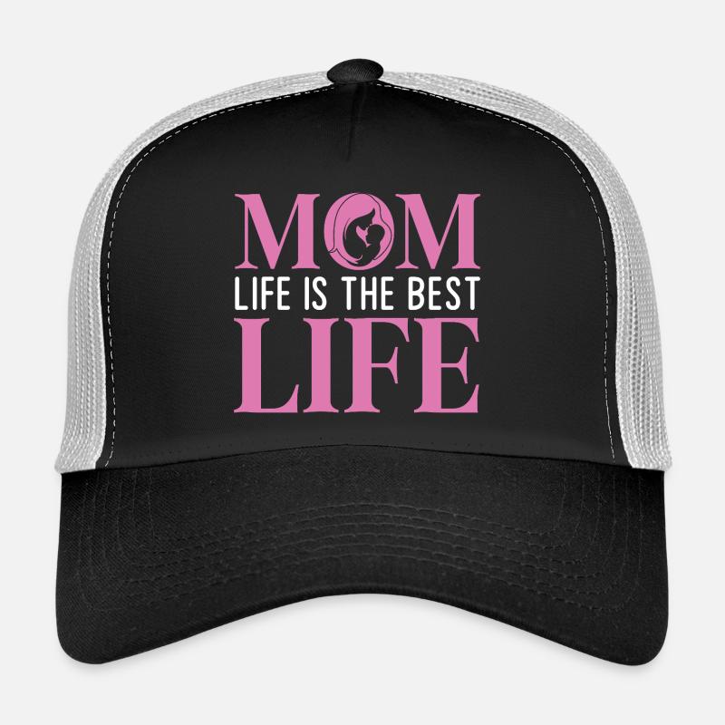 Das Leben der Mutter ist das beste Leben Trucker Cap