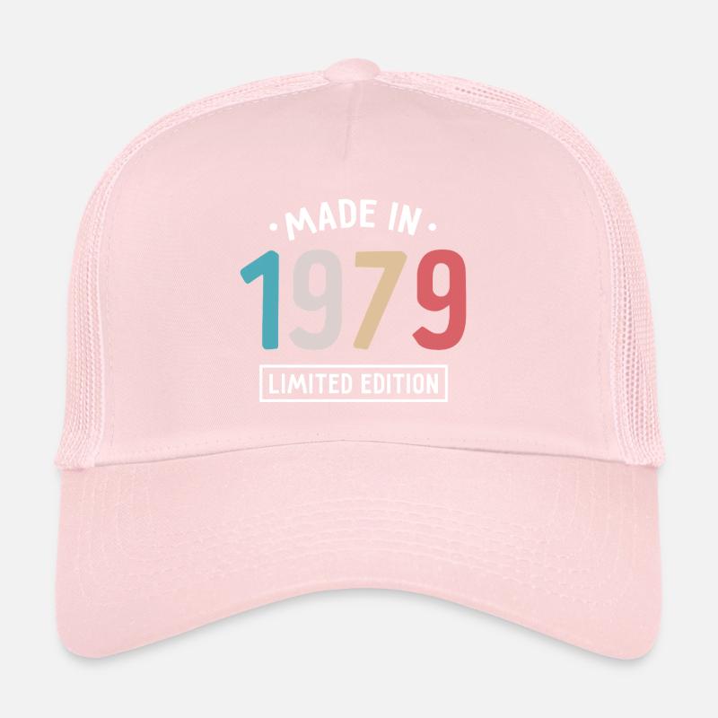 Fabriqué en 1979 - Edition limitée - Année de naissance Casquette trucker 