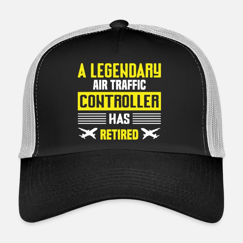 Luftverkehrs-Controller Ruhestand Humor Trucker Cap
