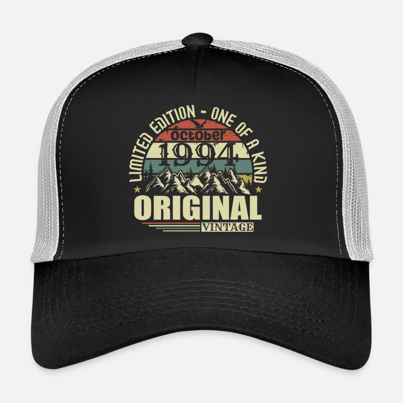 october 1994 - 31st birthday gift october Trucker Cap