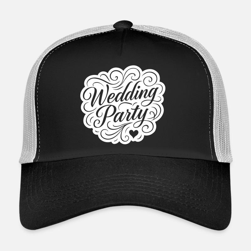 Fête de mariage Fête de mariage Casquette trucker 