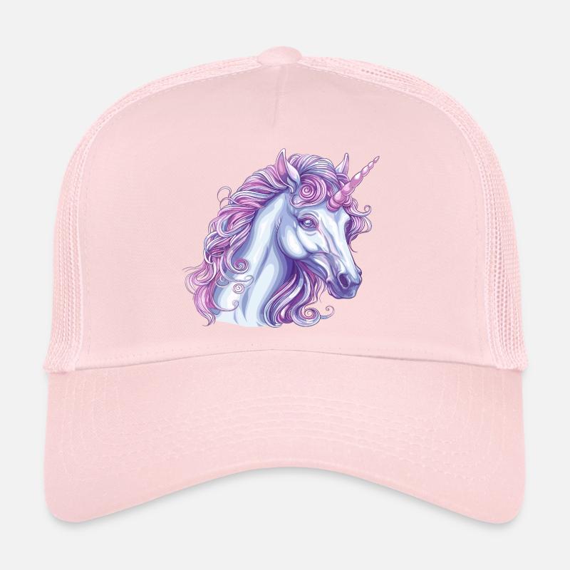Licorne enchantée Expression magique Casquette trucker 
