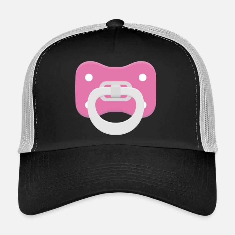 Tetine_rose - Trucker Cap - Schwarz/Steingrau