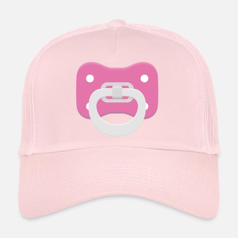 Tetine_rose Casquette trucker 
