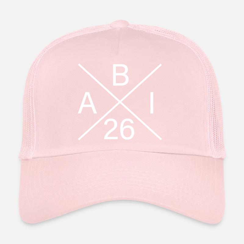 ABI26 Monogram Logo Trucker Cap