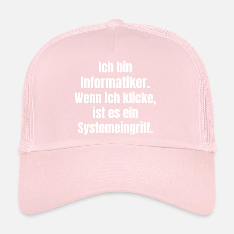 Je suis Informantiker System Intervention Casquette trucker 