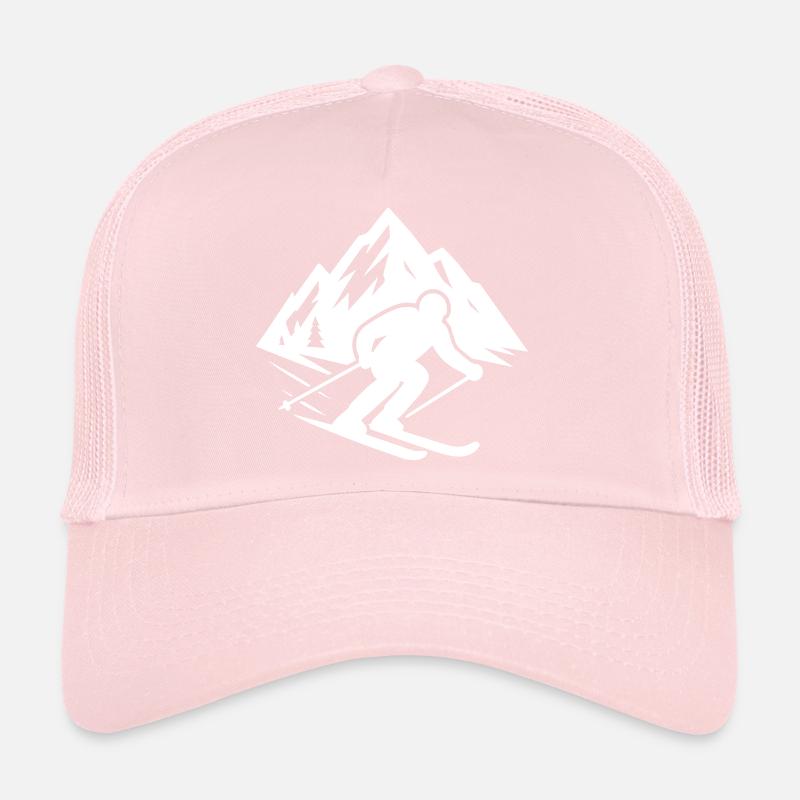 Montagnes de ski Casquette trucker 