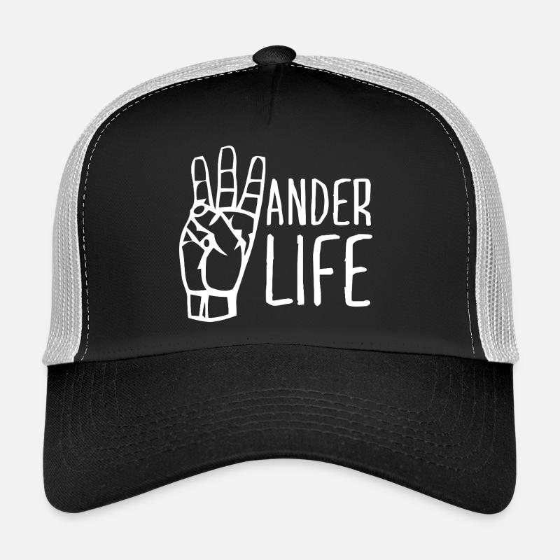 Wander Life Handzeichen – West Coast Wanderer Trucker Cap