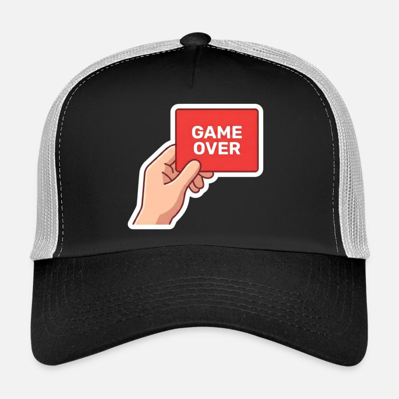 Game Over Rétro Sign Casquette trucker 
