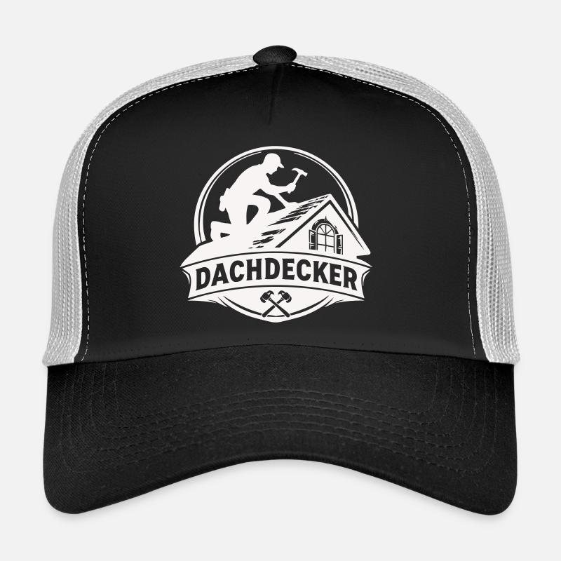 Roofer Craft Logo Motif Casquette trucker 