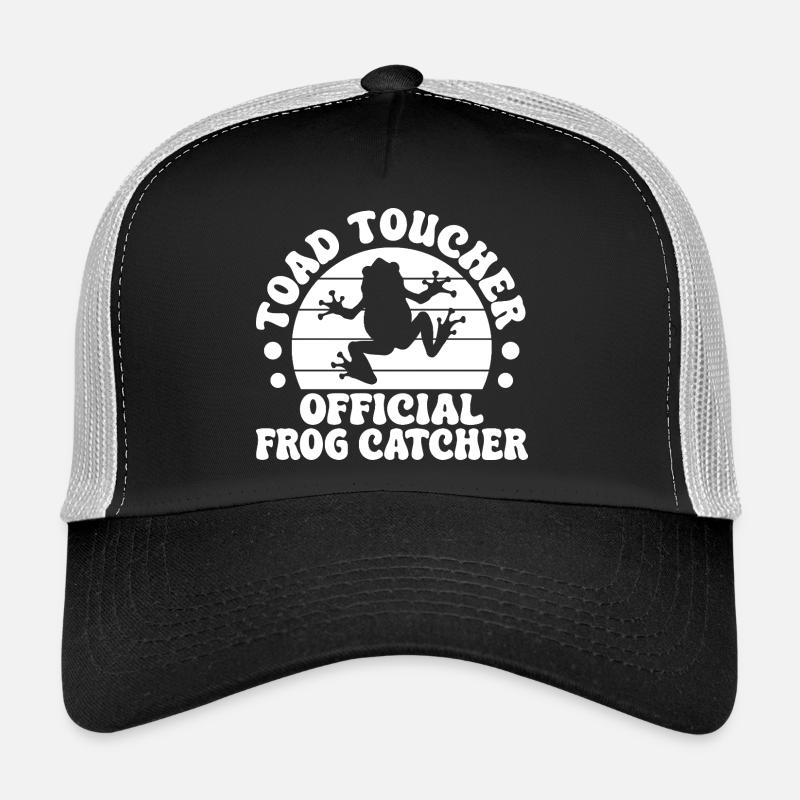 Frog Catcher Toad Toucher Official Catcher Frog Trucker Cap