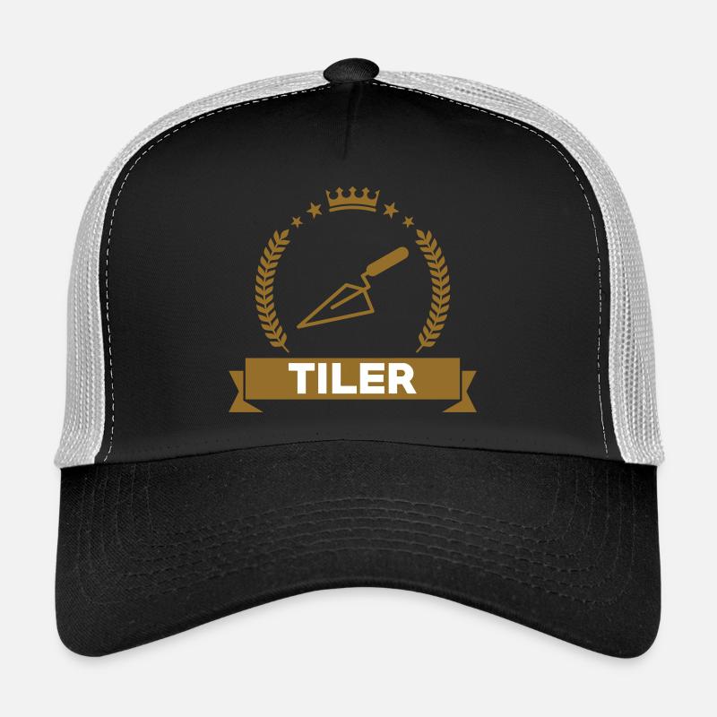 Tiler – pro tile laying precision trade Trucker Cap