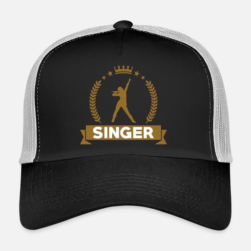 Singer - Singing - Song Trucker Cap