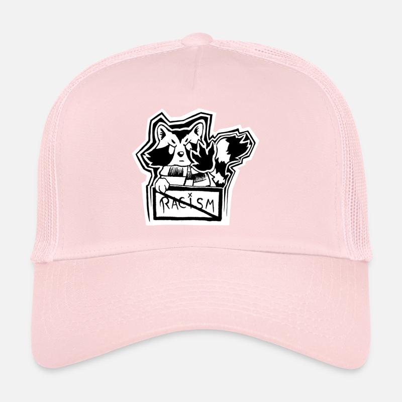 Trashpanda contre le racisme Casquette trucker 