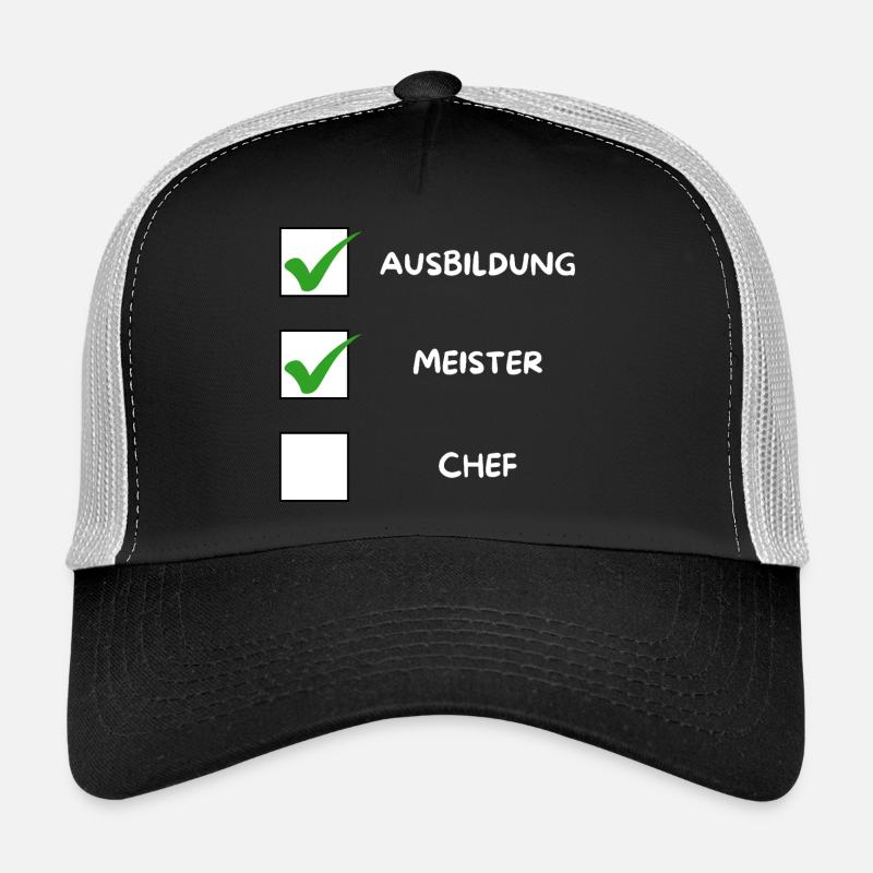 Meister Checkliste Trucker Cap