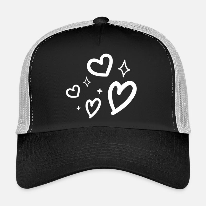 heart Casquette trucker 
