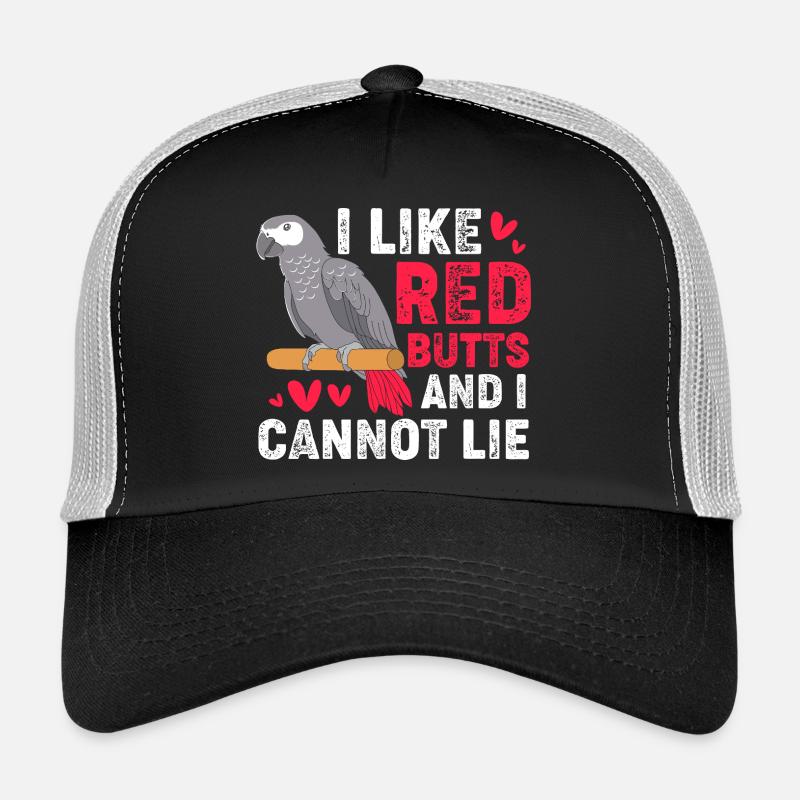 Parrot Grey Trucker Cap