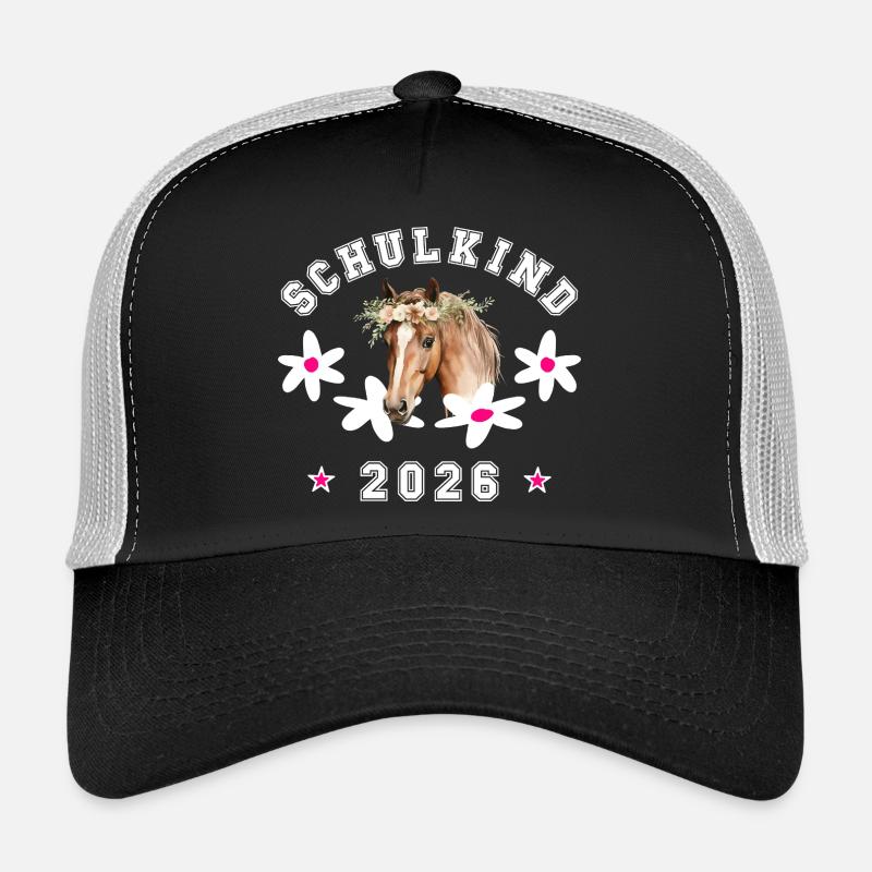 Schulkind 2026 Pferd Einschulung Trucker Cap
