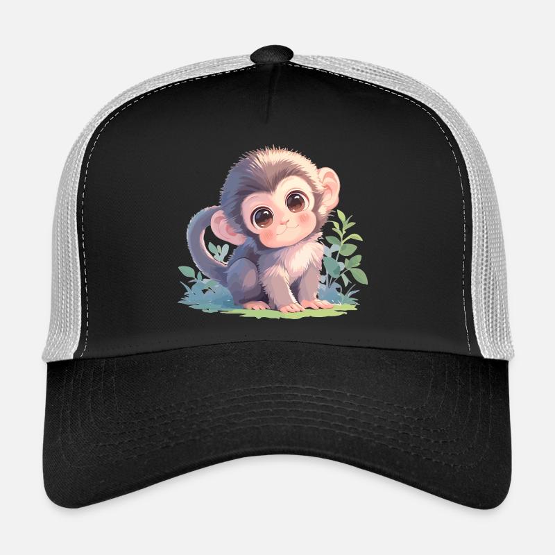 Macaque Macaque Casquette trucker 