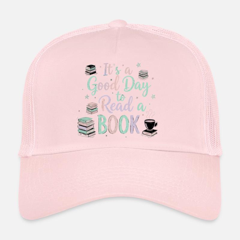 Good Day Read Book Trucker Cap