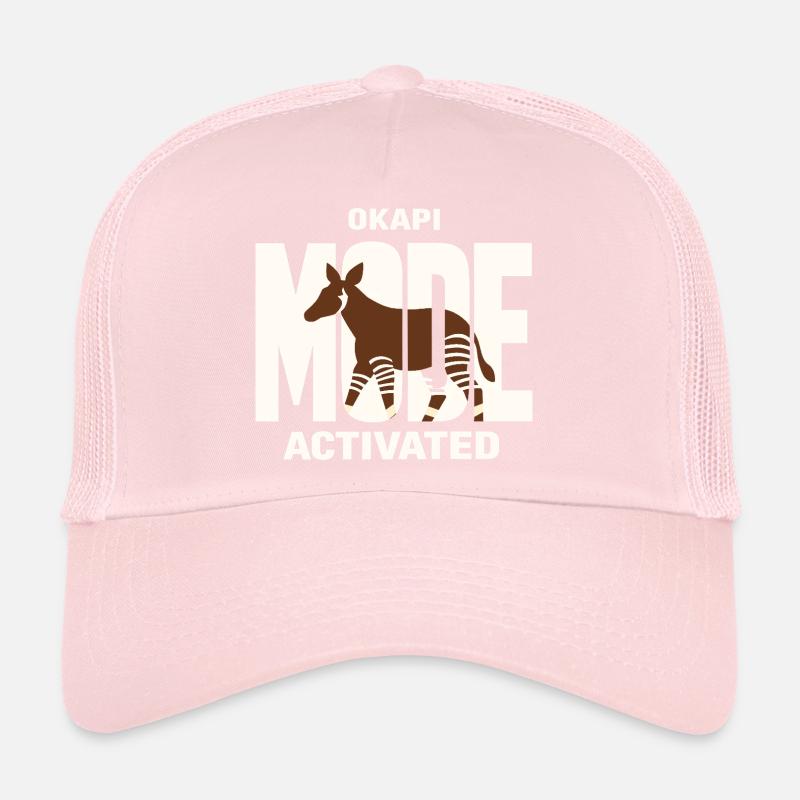Amoureux d’Okapi Animaux Animaux rares Amour de la faune Casquette trucker 