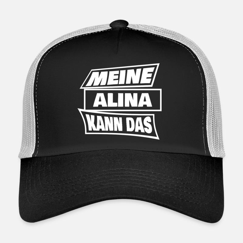 Alina als Sprueche Trucker Cap