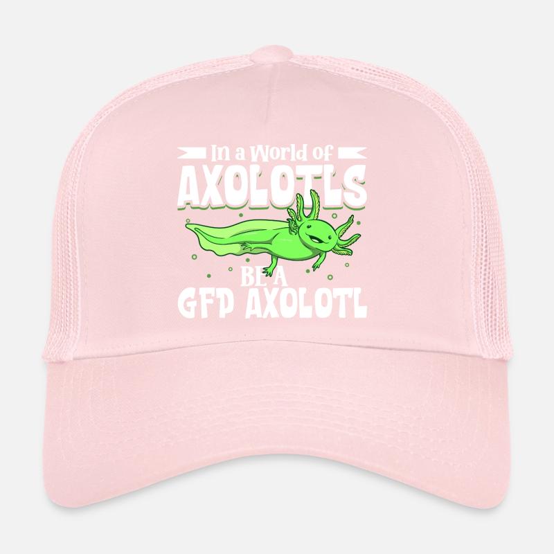 Soyez un axolotl GFP Casquette trucker 