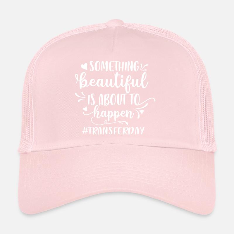 Quelque chose de beau va arriver Casquette trucker 