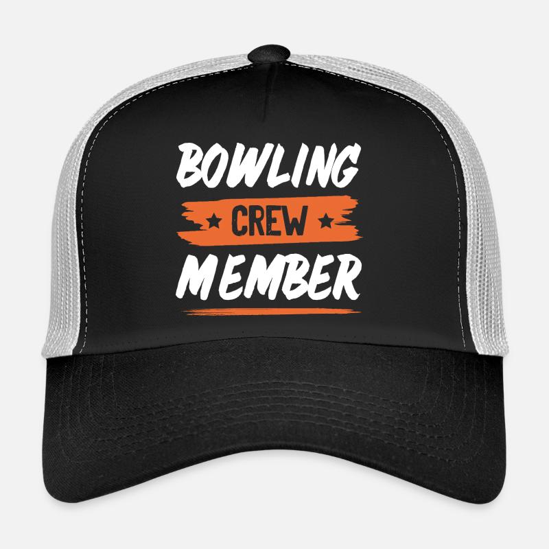 Équipe de bowling Casquette trucker 