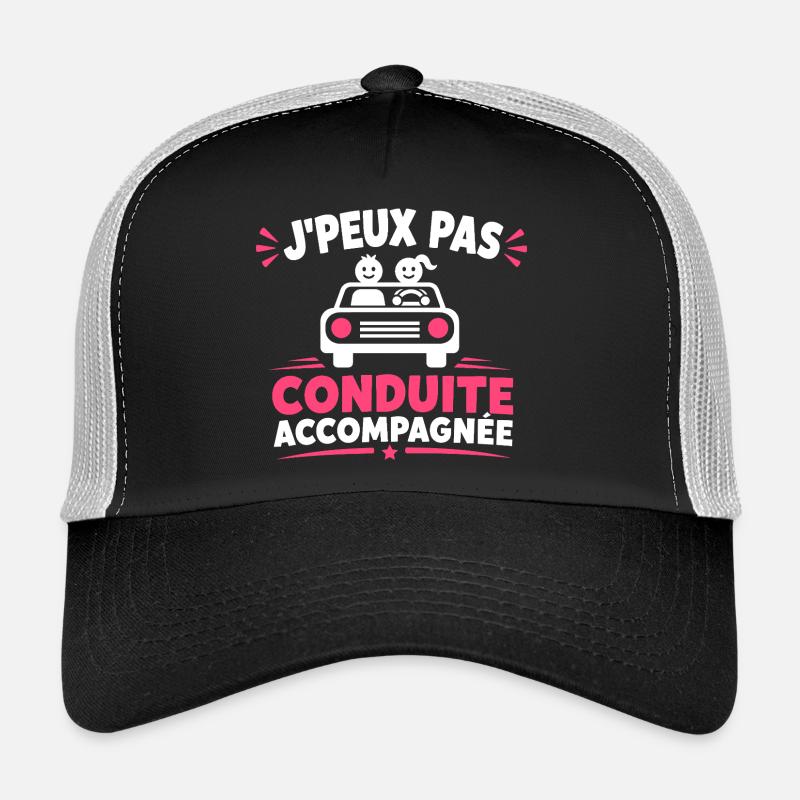 J'peux pas conduite accompagnée Casquette trucker 