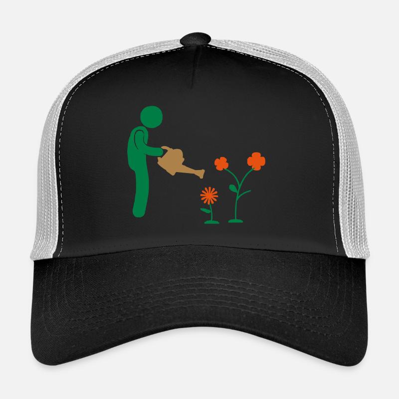 Garten - Trucker Cap - Schwarz/Steingrau