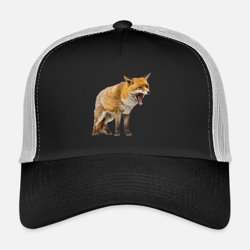 Fuchs - Trucker Cap - Schwarz/Steingrau