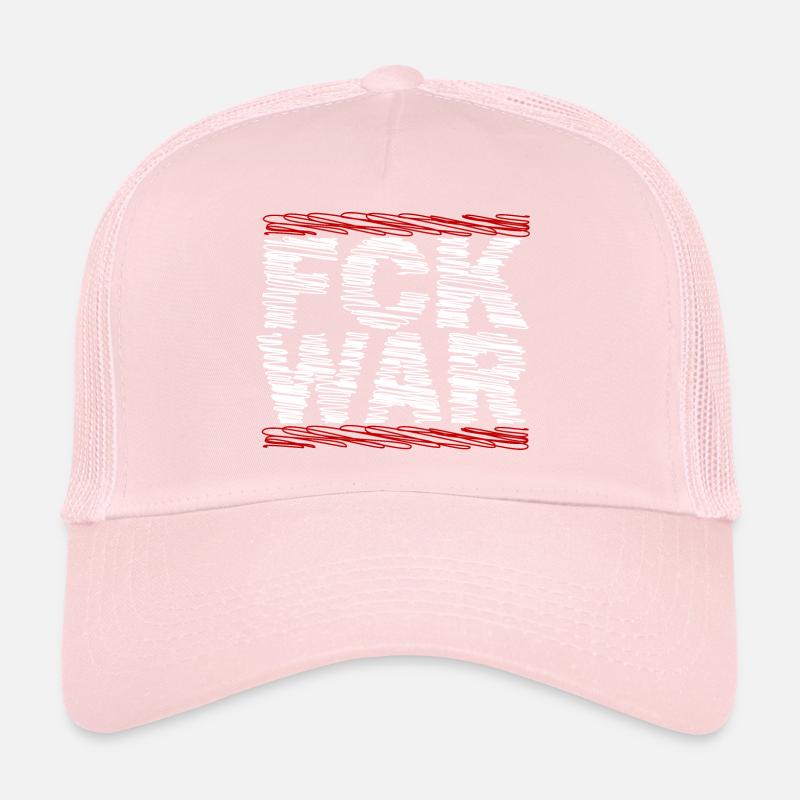 FCK WAR - Peace Trucker Cap