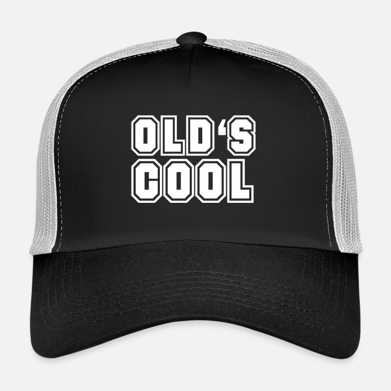 alt ist cool - Trucker Cap - Schwarz/Steingrau