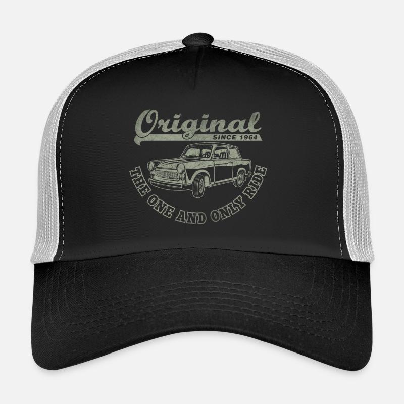  Orginal seit 1964 - Trucker Cap - Schwarz/Steingrau