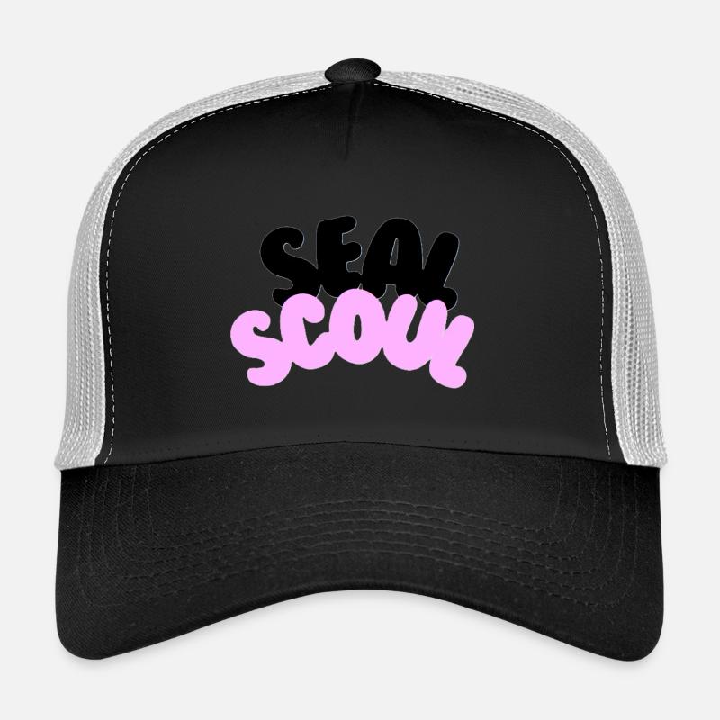 Bubble Design Trucker Cap