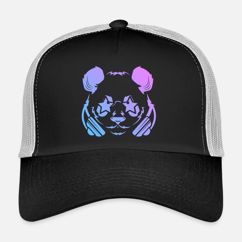 Panda Pandabär Casquette trucker 