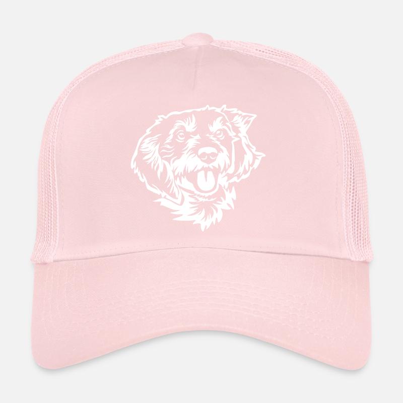 Dachshund head "Black Edition" Trucker Cap