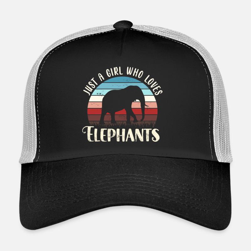 Elephant Elephant - Trucker Cap - black/stone grey