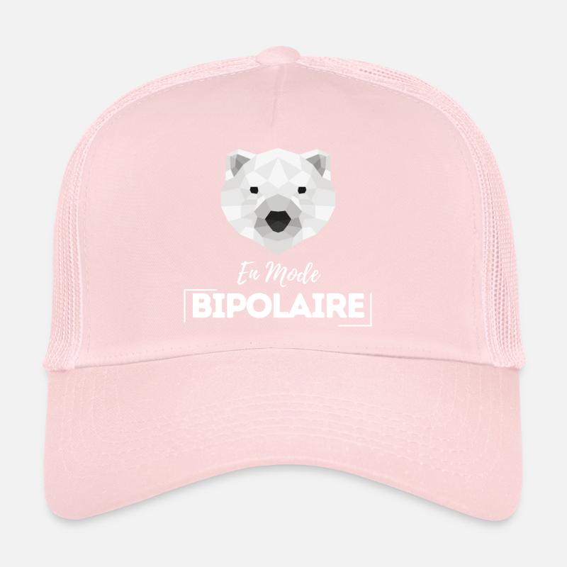 En mode bipolaire Casquette trucker 