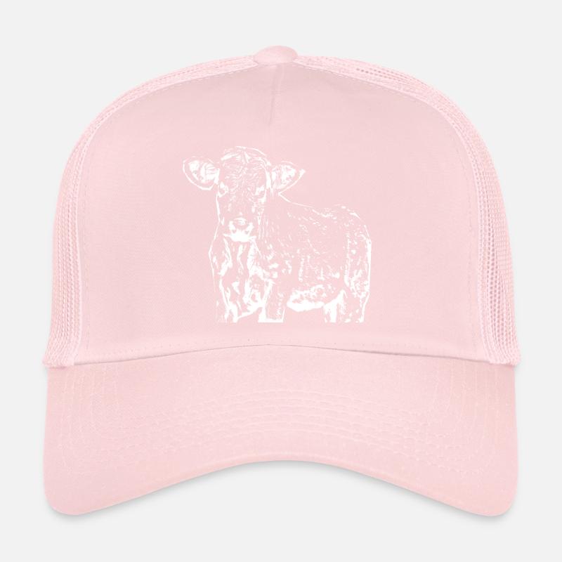 lustige Kuh Geschenk Bauern Trucker Cap