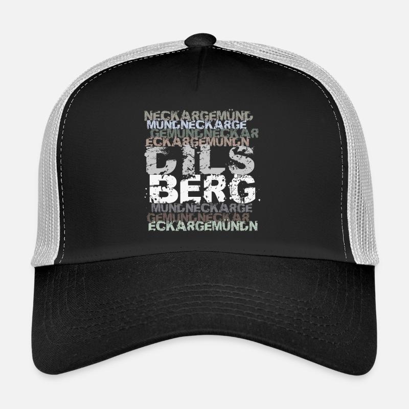 Neckargemünd - Dilsberg - Trucker Cap - Schwarz/Steingrau