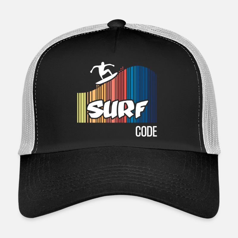 Surf Code (dark) Trucker Cap