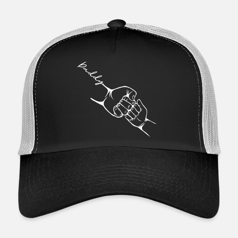 Papa Kind Faust Bump-Vater Sohn Matching Trucker Cap
