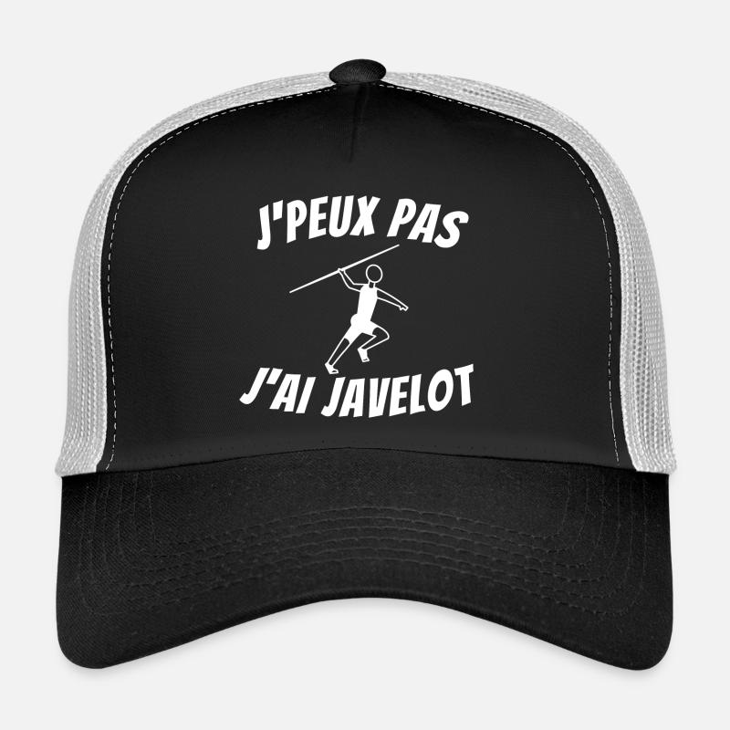 javelot, lancer de javelot Casquette trucker 