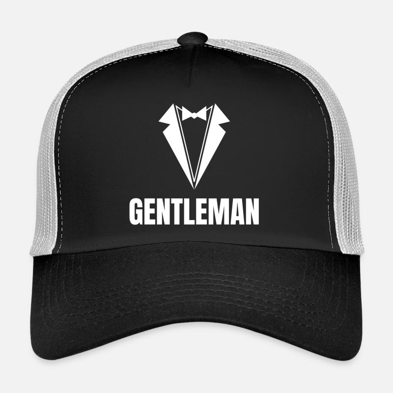 Gentleman, Classy, Bachelorette Stag Trucker Cap