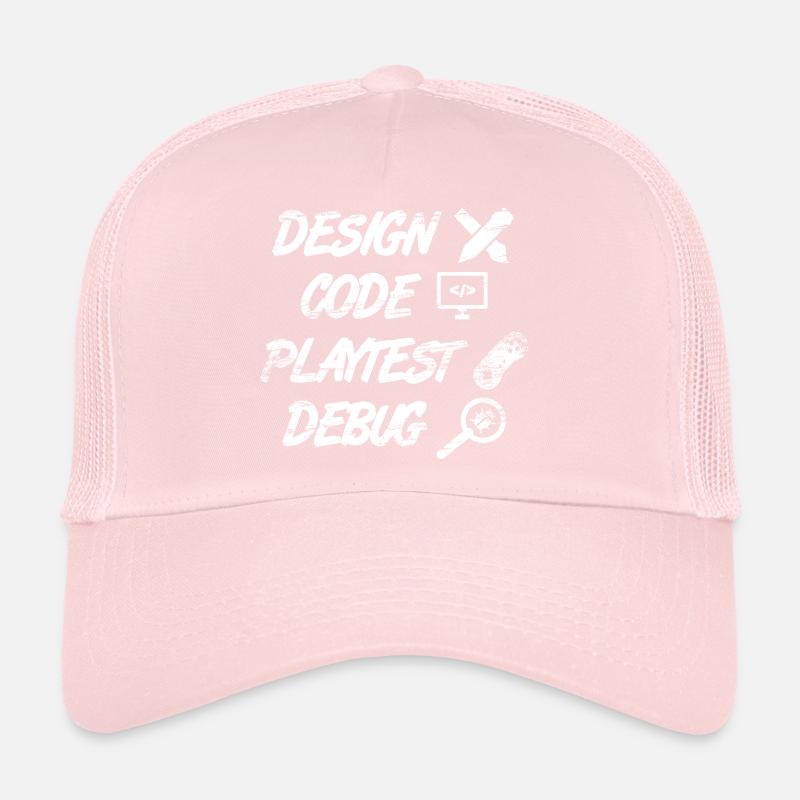 Programmation de jeux Casquette trucker 