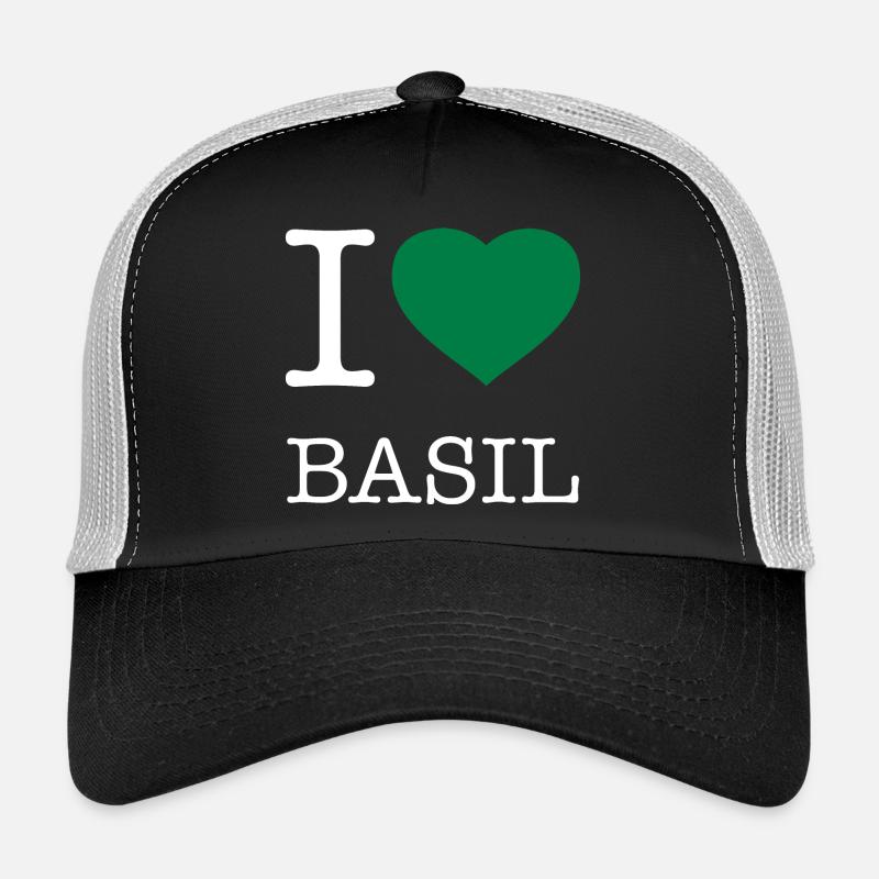J’AIME LE BASILIC Basilikum Casquette trucker 